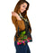 Vanuatu Polynesian Personalised Shoulder Handbag - Hibiscus and Banana Leaves - Polynesian Pride