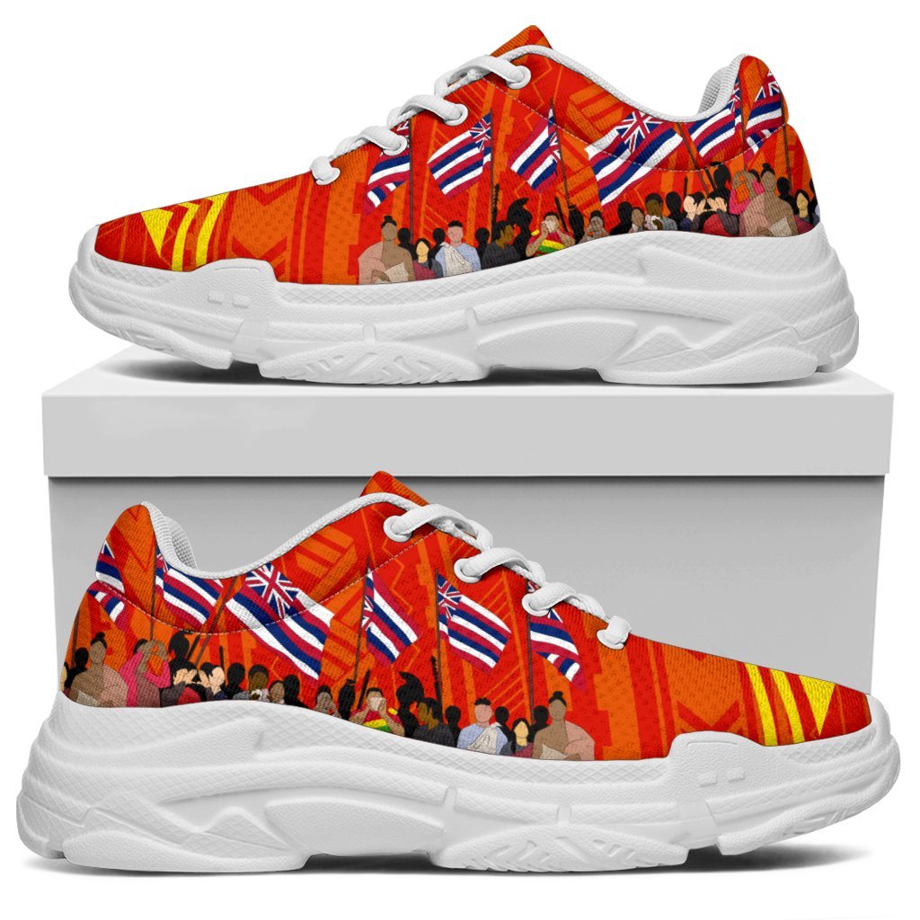 Hawaii Protectors - Mauna Kea Chunky Sneakers - Polynesian Pride