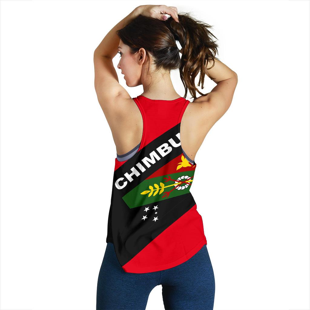 Papua New Guinea Women's Racerback Tank - Chimbu Province - Polynesian Pride