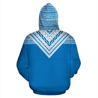 Saipan All Over Hoodie Blue Version - Polynesian Pride
