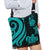 New Caledonia Boho Handbag - Turquoise Tentacle Turtle - Polynesian Pride