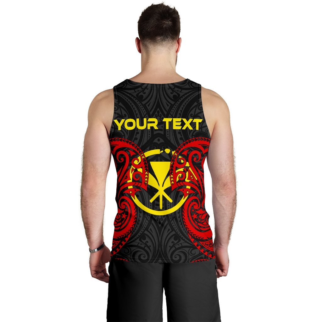 Polynesian Custom Personalised Hawaii Men's Tank Top - Hawaiian Spirit - Polynesian Pride
