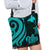Papua New Guinea Boho Handbag - Turquoise Tentacle Turtle - Polynesian Pride