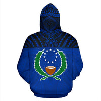Pohnpei All Over Zip up Hoodie Micronesia Version - Polynesian Pride