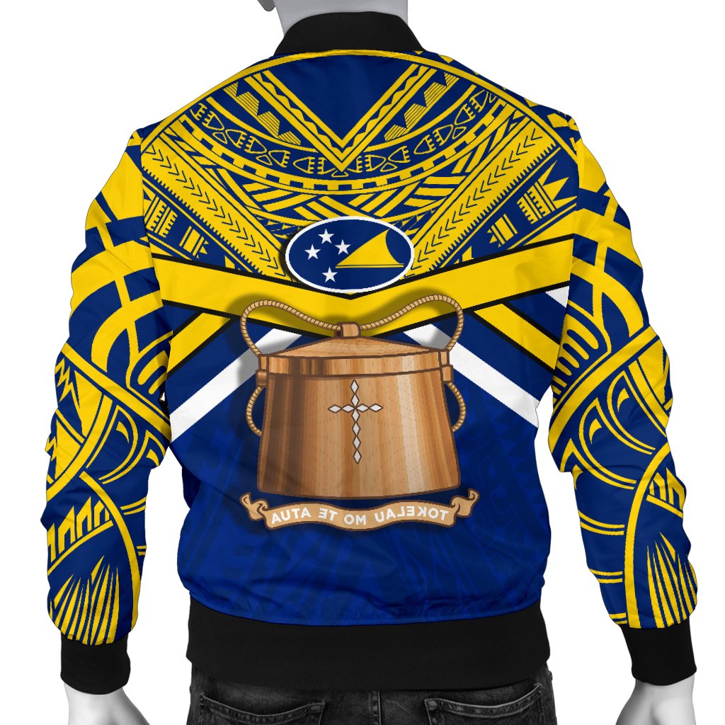 Tokelau Rugby Men Bomber Jacket Version - Polynesian Pride