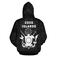 Cook Islands Flag Coat of Arms Polynesian Hoodie 01 - Polynesian Pride