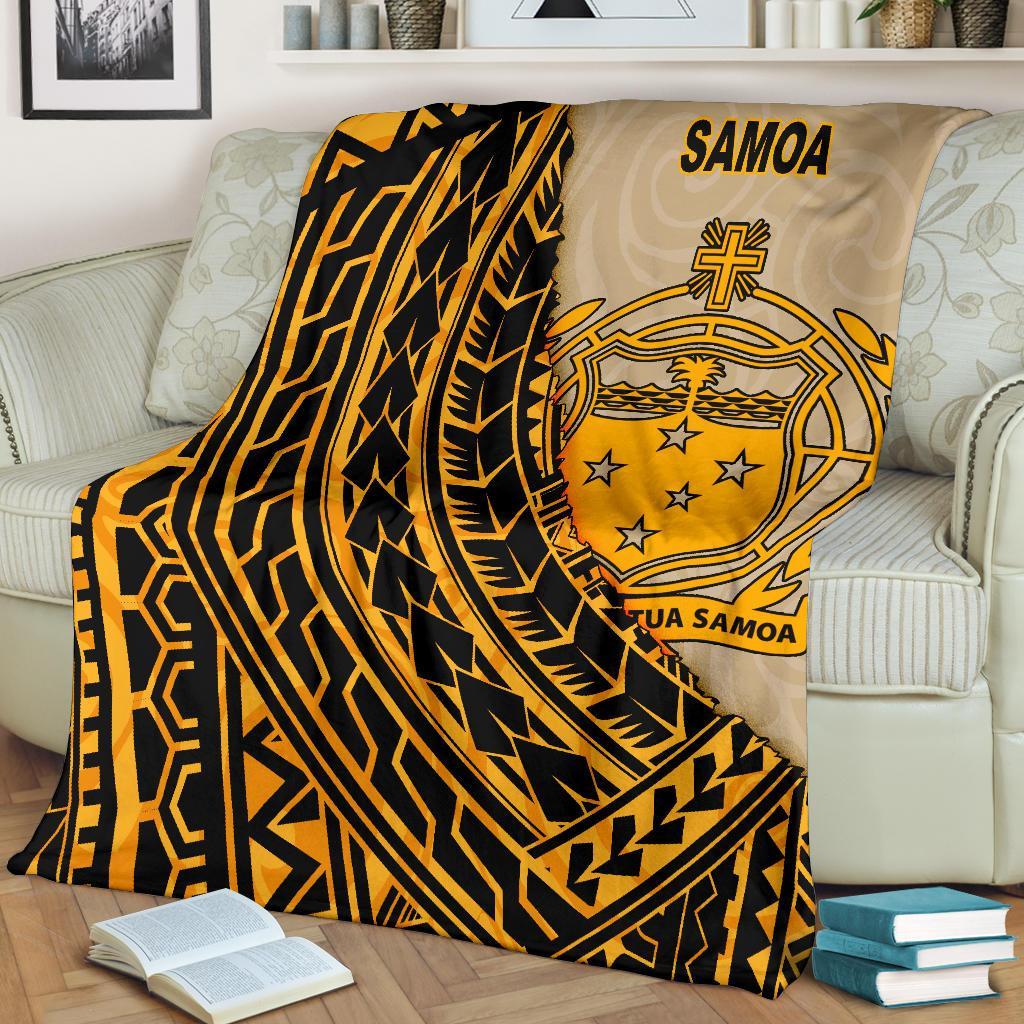 Samoa Premium Blanket - Polynesian Wild Style - Polynesian Pride