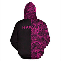 Turtle Hoodie Zip up Polynesian Half Style 02 - Polynesian Pride