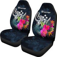 Kosrae Micronesia Car Seat Covers - Tropical Flower - Polynesian Pride