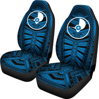 Yap Car Seat Covers - Yap Flag Micronesian Multiple - Polynesian Pride