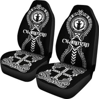Chamorro Car Seat Covers - Chamorro Seal Polynesian Tribal - Polynesian Pride