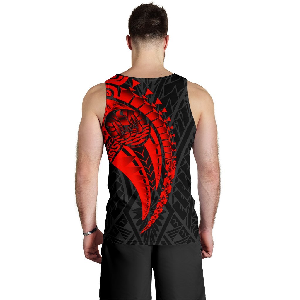 Tahiti Personalised Men's Tank Top - Polynesian Tahiti Seal - Polynesian Pride