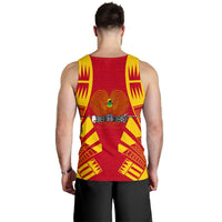Papua New Guinea Men Tank Top - Polynesian Tattoo Flag - Polynesian Pride