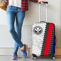 Hawaii Kakau Flag Polynesian Luggage Covers - Polynesian Pride