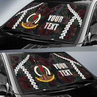 Vanuatu Custom Personalised Auto Sun Shades - Chain Polynesian - Polynesian Pride