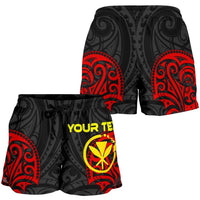 Polynesian Custom Personalised Hawaii Women's Shorts - Hawaiian Spirit - Polynesian Pride