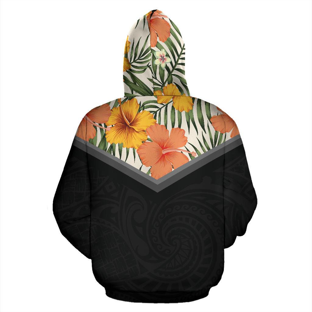 Hawaii Yellow Hibiscus Hoodie - Polynesian Pride