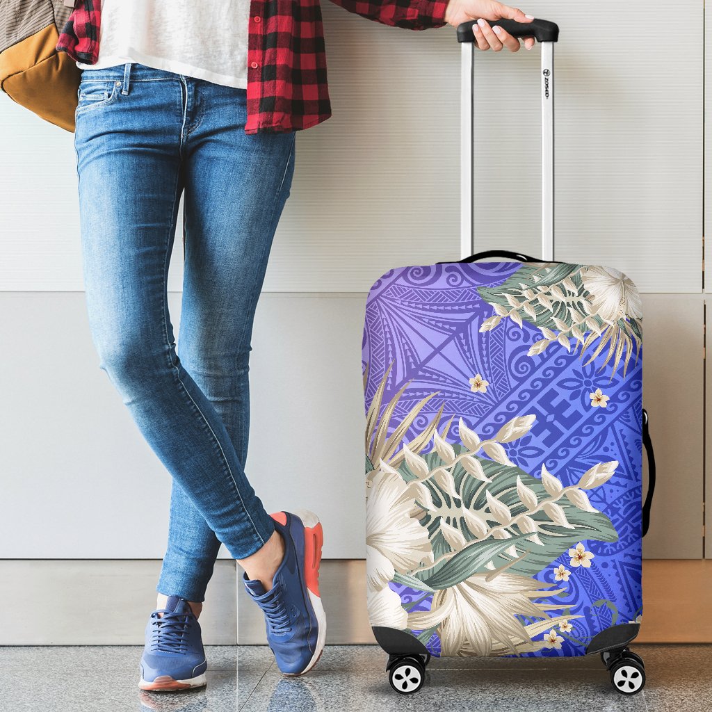Hawaii Luggage Covers - Hawaii Hibiscus Polynesian Culture Revival - Polynesian Pride