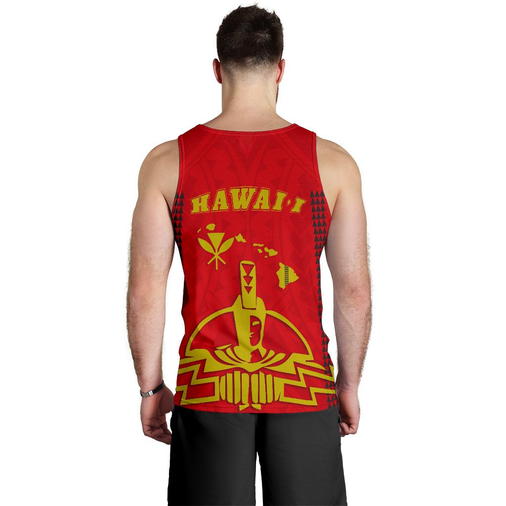 Hawaii King Men's Tank Top - Polynesian Pride