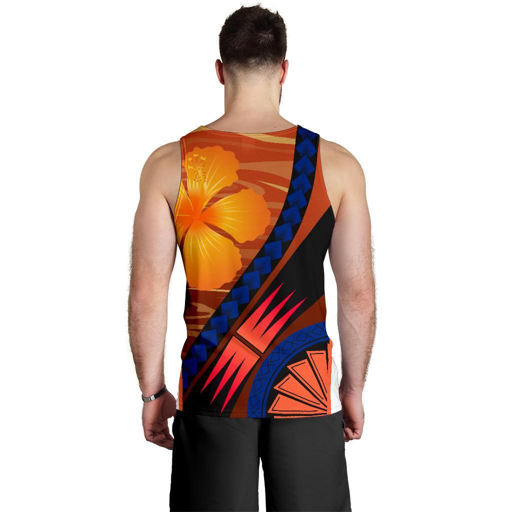Cook Islands Polynesian Men Tank Top - Sport Style - Polynesian Pride