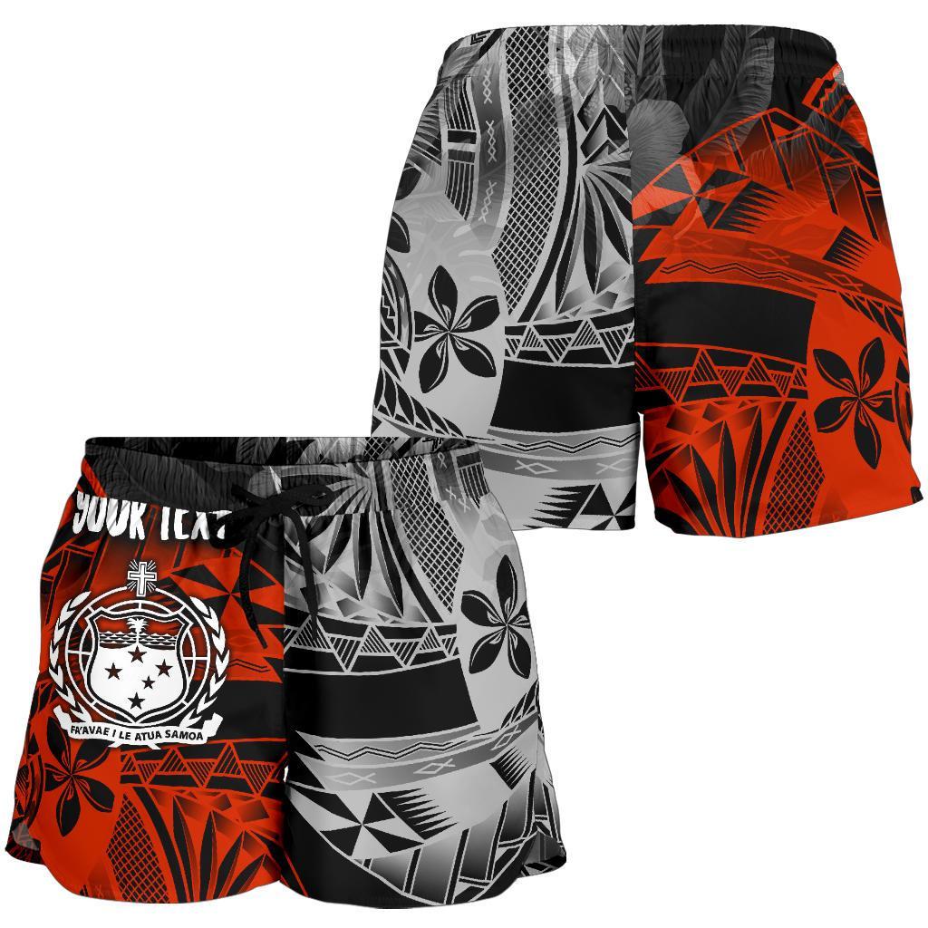 Samoa Polynesian Personalised All Over Print Women's Shorts - Vintage Polynesian Style - Polynesian Pride