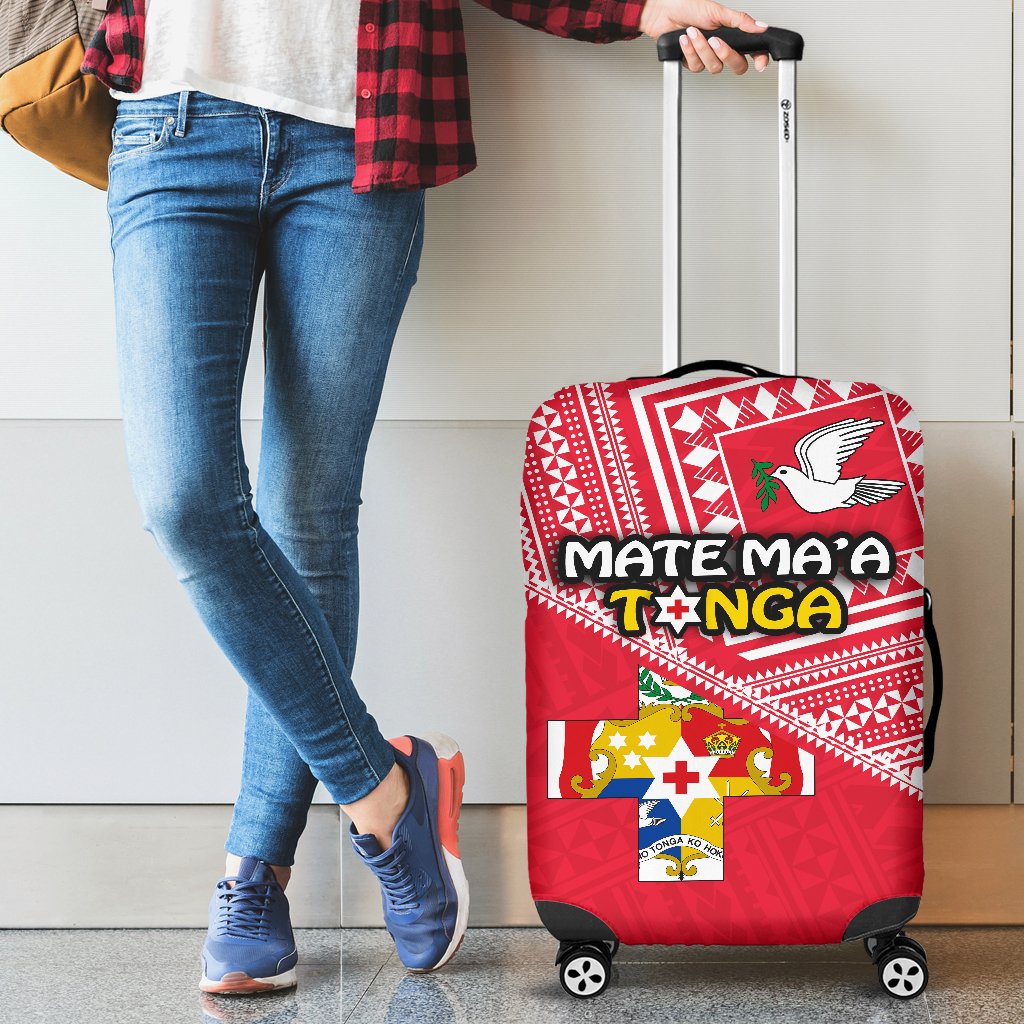 Mate Ma'a Tonga Luggage Covers Coat Of Arms - Polynesian Pride
