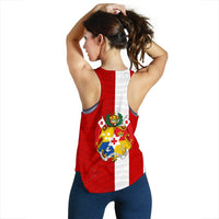 Tonga Rugby Women Racerback Tank Mate Ma'a - Polynesian Pride