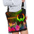 Pohnpei Polynesian Crossbody Boho Handbag - Hibiscus and Banana Leaves - Polynesian Pride
