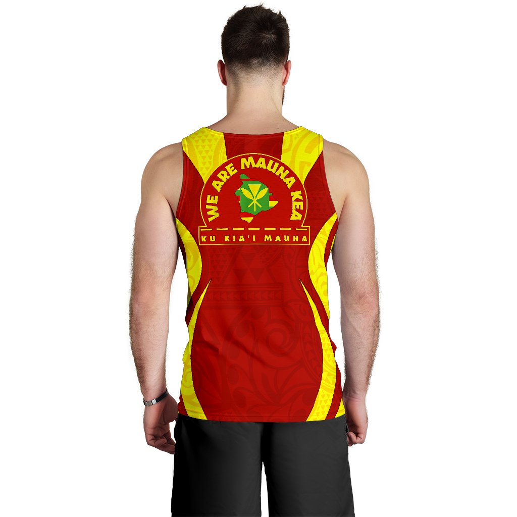 Mauna Kea Men's Tank Top 02 - Polynesian Pride