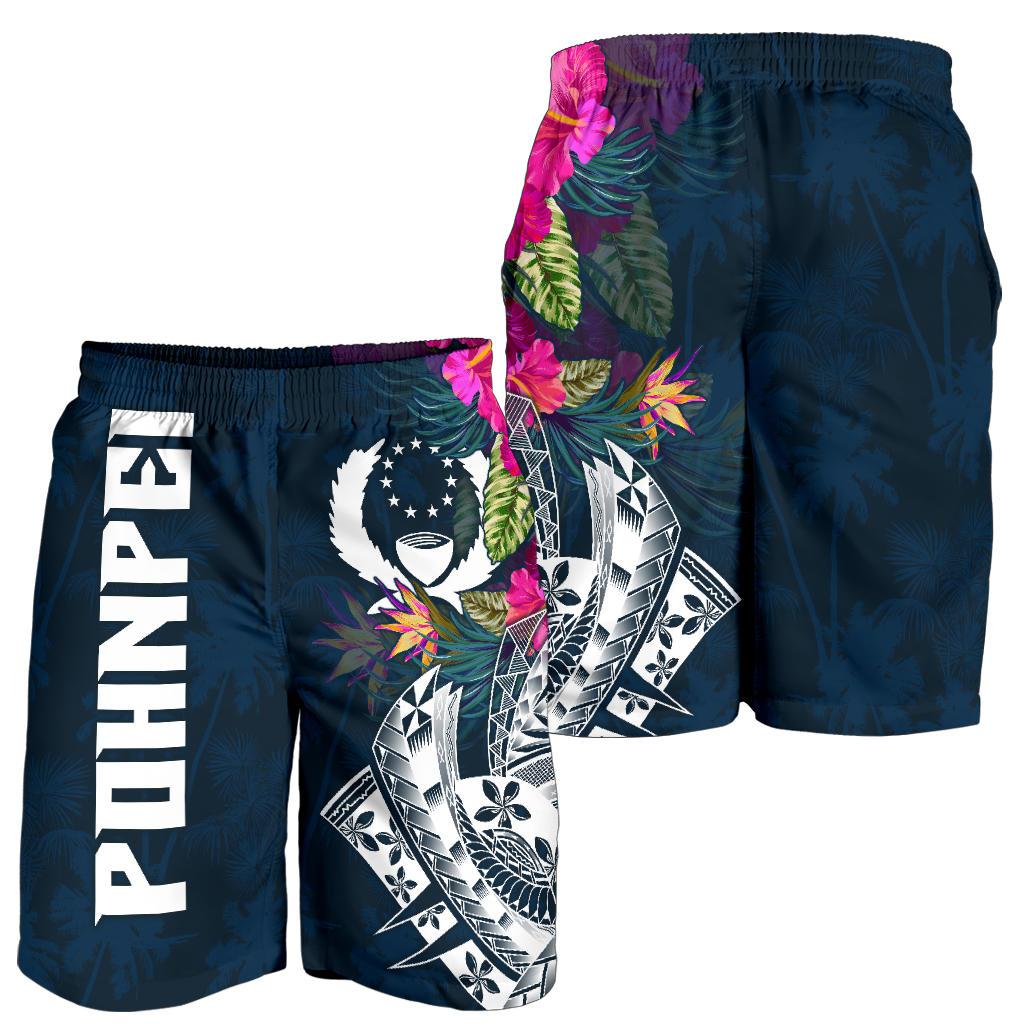 Pohnpei Men's Shorts - Pohnpei Summer Vibes - Polynesian Pride