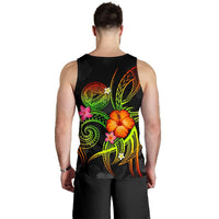 American Samoa Polynesian Men's Tank Top - Legend of American Samoa (Reggae) - Polynesian Pride