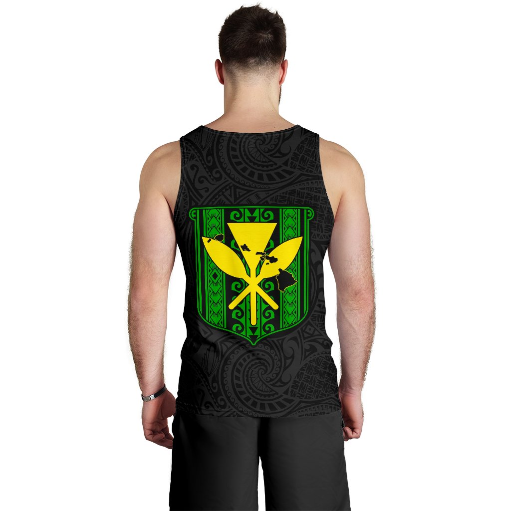 Hawaiian Kanaka Men's Tank Top Hawaii Always In My Heart AH - Polynesian Pride