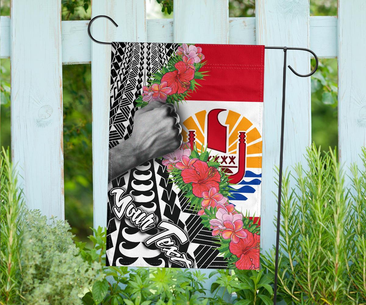 Tahiti Flag - Custom Personalised Curve Style - Polynesian Pride
