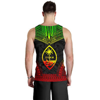 Guam Men's Tank Top - Polynesian Chief Reggae Version - Polynesian Pride