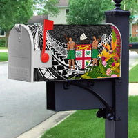 Fiji Mailbox Cover - Custom Personalised Tropical Flowers Style - Polynesian Pride