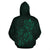Hoodie Guam Family Turtles Map Polynesian Green - Polynesian Pride