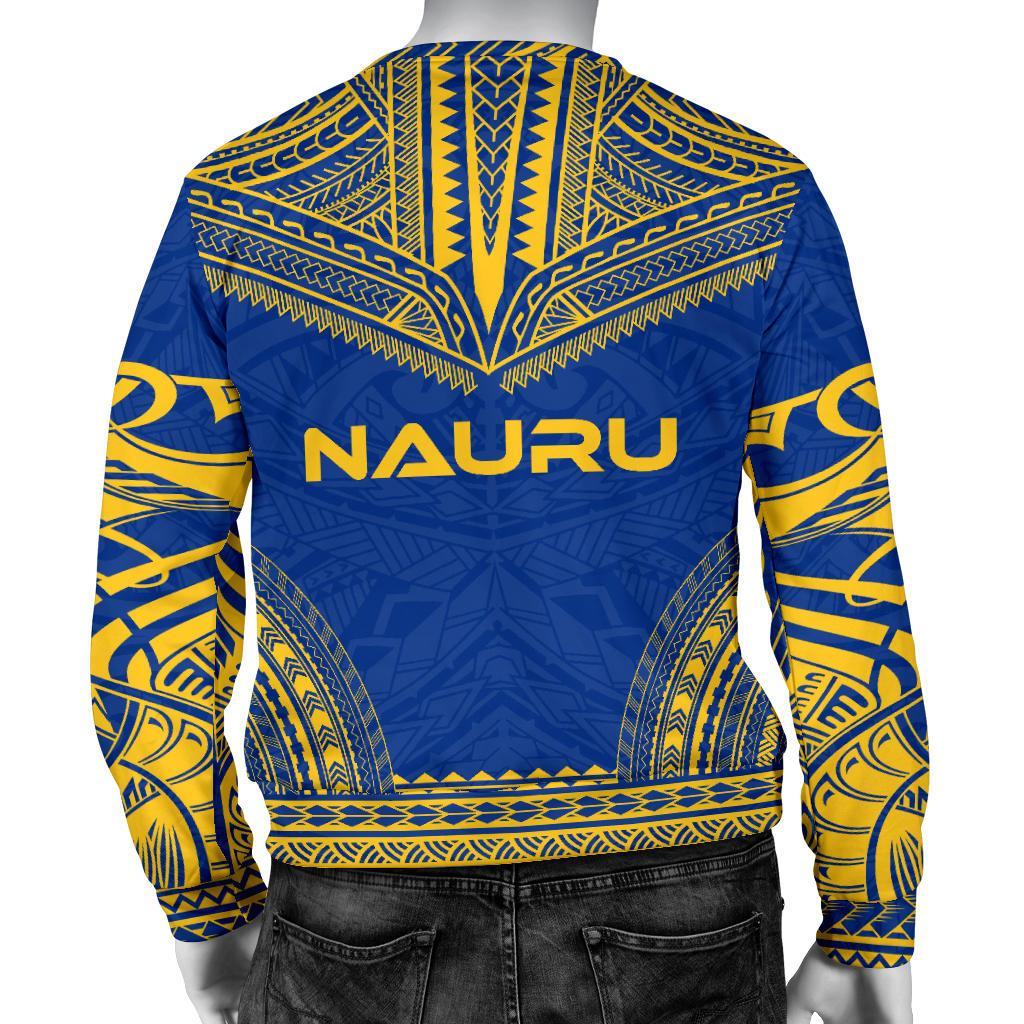 Nauru Sweater - Polynesian Chief Flag Version - Polynesian Pride