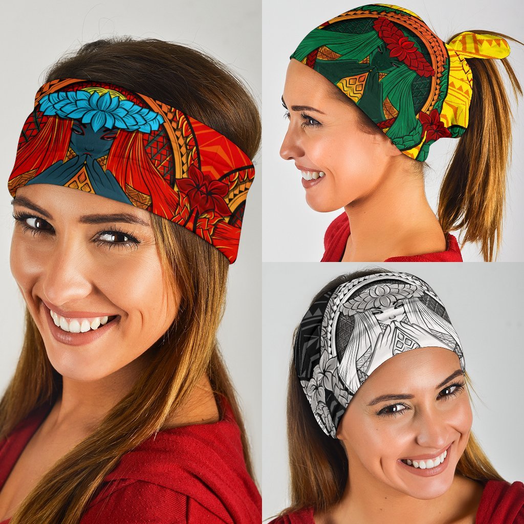 Hawaii Polynesian Mauna Kea Goddess Pele Bandana 3 - Pack - Polynesian Pride