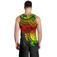 Polynesian Men's Tank Top - Polynesian Reggae Turtle - Polynesian Pride