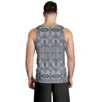 Polynesian Men's Tank Top Black And White - Polynesian Pride