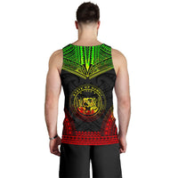 Hawaii Men's Tank Top - Polynesian Chief Reggae Version - Polynesian Pride