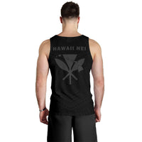 Hawaii Kanaka Polynesian Men's Tank Top Grey - Polynesian Pride