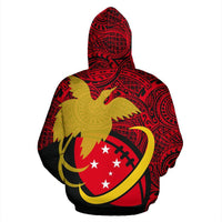 Papua New Guinea Rugby Hoodie Papua New Guinea Flag Rugby 2020 Polynesian Tattoo Style TH0 - Polynesian Pride