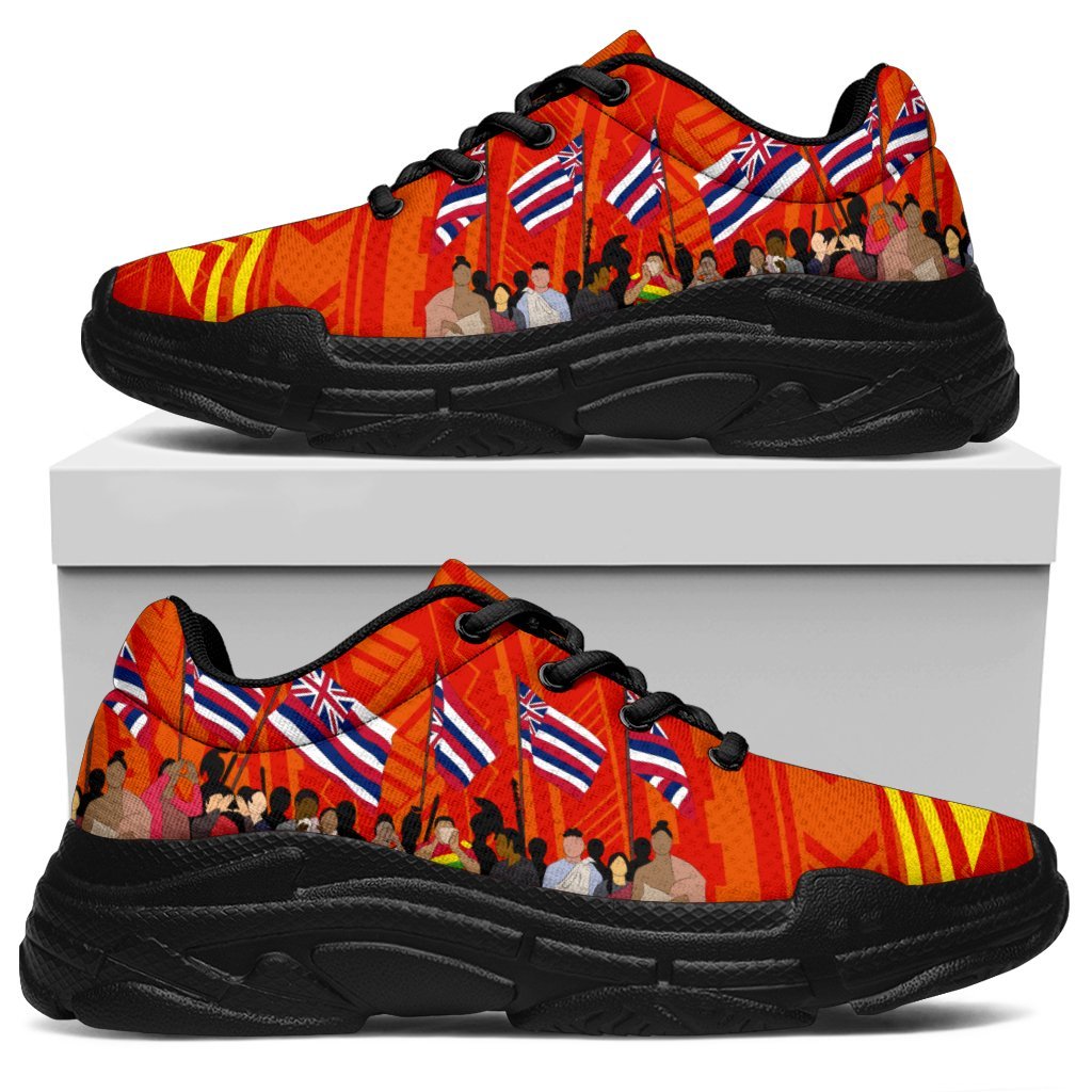 Hawaii Protectors - Mauna Kea Chunky Sneakers - Polynesian Pride