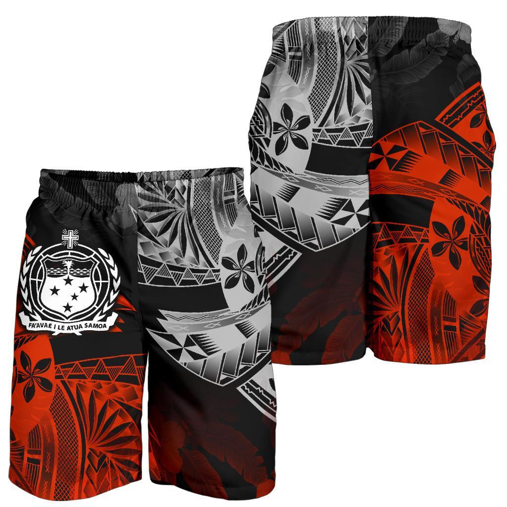 Samoa Polynesian All Over Print Men's Shorts - Vintage Polynesian Style - Polynesian Pride