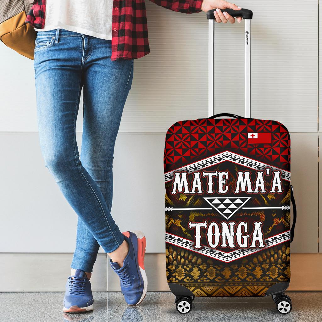 Mate Ma'a Tonga Luggage Covers - Polynesian Pride