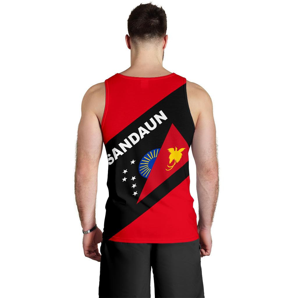 Papua New Guinea Men's Tank Top - Sandaun Province - Polynesian Pride