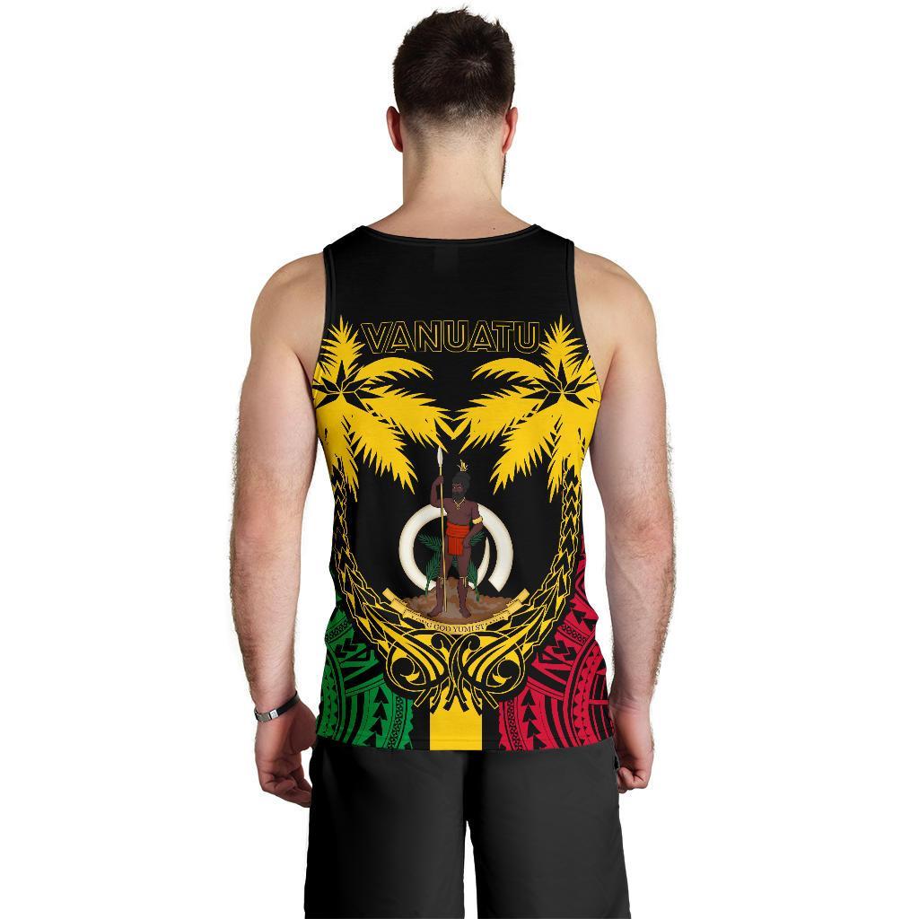 Vanuatu Coconut Men's Tank Top A02 - Polynesian Pride