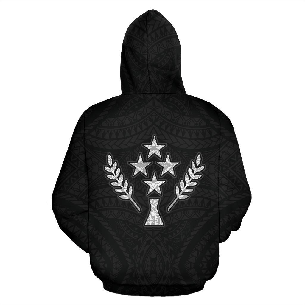 Kosrae Polynesian Custom Hoodie Micronesia Kosraean Warrior - Polynesian Pride