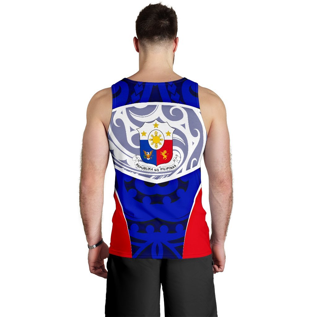Philippines Men Tank Top - Polynesian Sport Style - Polynesian Pride